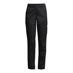 (Size 4) Women's Cargo Pants by Lands End in Black